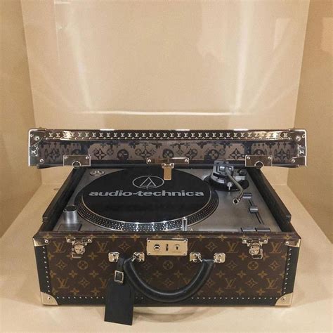 louis vuitton record player|Louis Vuitton blue to pink.